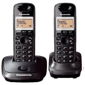 Resim Panasonic Dect Telefon Duo (Çift Ahize) KX-TG2512 Siyah Renk 