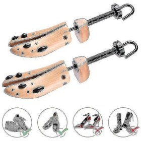 Resim Erkekler Ve Kadınlar İçin 2 Adet/1 Çift Ağır Hizmet Tipi Ayakkabı Genişletici L 42-46 