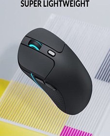 Resim Keychron- Kablosuz Fare M3-a1 - Kablosuz - Siyah M3-a1 
