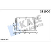 Resim Kale Mtxdpn Klima Kondenseri Astra G-Zafira A Al/al 573X383X16 