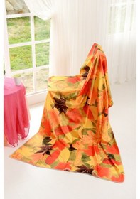 Resim Dijital Baskılı Polar Tv Battaniyesi Sonbahar 