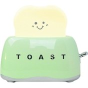 Resim Metabagua Eğlenceli Ekmek Kızartma Makinesi Gece Lambası As92e0 Açık Yeşil 
