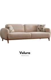 Resim Velura Home & Living Vezir Üçlü Kanepe 