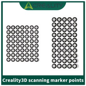 Resim Creality 3/6mm, 3D Tarama Markörü, Referans Nokta İşaretleyicileri, 3D Tarayıcılar için Difüz Yansıma Belirteçleri ve Aksesuarları, 3D Baskı Çözümleri İçin Parça Set, Tarama Aksesuarları,Dayanıklı İşaretleyiciler,Hassas İşaretleyiciler,Yansıtıcı İşaretleyiciler,Pürüzsüz Yüzey,Maker Topluluğu 