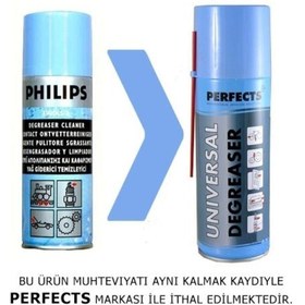 Resim PERFECTS Degreaser Cleaner Yağsız Kontak Sprey 200ml 