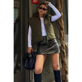 Resim Arben Boutique Sveta Kapitone Şişme Yelek 5144-08 