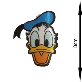 Resim REMSATİC Ütü Ile Yapışan Arma - Patch - Donald Duck Modeli (7cm X 8cm) 