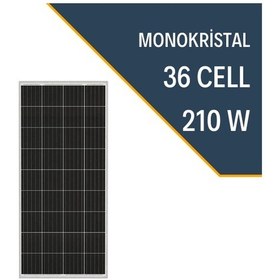 Resim Lexron 220w Monokristal Güneş Paneli 