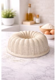 Resim PureBake Dilimli Granit Kek Kalıbı - Yapışmaz Döküm Kek Kalıbı 