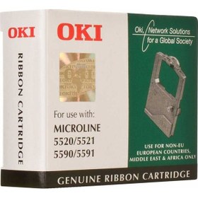 Resim Oki Microline 01126302 Siyah Yazıcı Şeridi Ml 5520 / 5590 