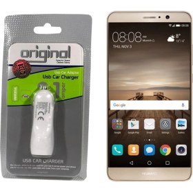 Resim Case Man Huawei Mate 9 Araç Şarj Cihazı Hızlı Şarj Özellikli Adaptör 