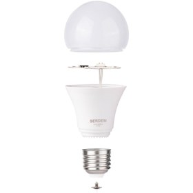 Resim ogonline Serdem 9w Tasarruflu Uzun Ömürlü Led Ampul 5 Adet 