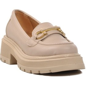 Resim Bej Cilt Kadın Günlük Ayakkabı 572377 Z Bej Cilt Bej 