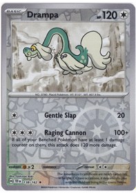 Resim Drampa Reverse Holo 138/162 - Temporal Forces - Pokemon Kartı Mint 