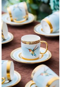 Resim Acar Starling 6 Kişilik Kahve Fincanı Takımı - 90 Ml renkli 