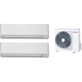 Resim Toshiba 1 Dış (4M) + 2 İç Ünite ( 16+13) Duvar Tipi Multi Inverter Klima 