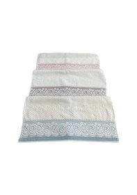 Resim 50x90cm 3 Adet Evony %100 Pamuk El/yüz Havlusu Çok Renkli 