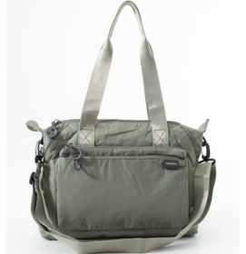 Resim Glc Collection Sanmorris Glc -6019-genişleyebilir Yan Fermuarlı Paraşüt Kumaş Ayarlanabilir Omuz Çantası Gri 