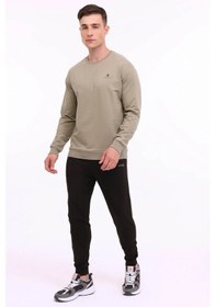 Resim Lumberjack 4w Mb Sn75 C Neck Sw 4pr Sweatshırt 001 Haki 