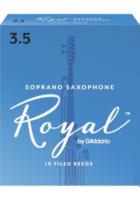 Resim D'addario Rıb1035 Royal Soprano Saksafon Kamışı No: 3.5 Profesyonel - 10'lu Paket Profesyonel Performans Ve Güçlü Ses Karakteri 