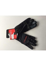 Resim Carraro Uzun Parmak Jelli Bisiklet Eldiveni Siyah Cr-2142 