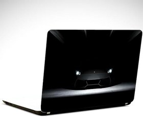 Resim Lamborghini Siyah Laptop Sticker 13 Inch (34X24Cm) 