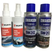 Resim SWANSON WORKS Buğu Önleyici+yağmur Kaydırıcı+torpido Temizleyici+oto Parfüm 