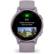 Resim Garmin Vivoactive 5 Mor Akıllı Saat 