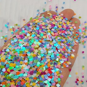 Resim 3000 adet Kalp Şeklinde Simli Pullar - 7 Canlı Renk PVC El Sanatları Süslemeleri DIY Tırnak Sanatı, Sevgililer Günü Düğün Doğum Günü Partisi Dekoru, Reçine El İşleri & El Yapımı Hediyeler, Bayramlık Süsleme, Renkli El İşleri, Işıltılı Etkiler, Çok Yönlü Kullanım, Yansıtıcı Yüzey 