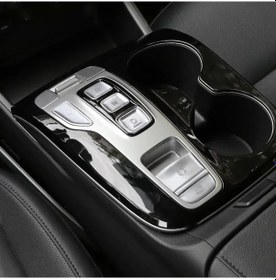 Resim Vkemall Hyundai Tucson L 2021-2022 İç Dekorasyon Paketi - Abs Vites Panel Anahtar Kaplamaları 9 Parça - Gümüş Renkli, Korozyon Ve Çizik Dayanıklı 