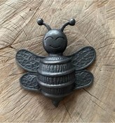 Resim Büyük Arı Maya Taktak Antik Oksit Pirinç Kapı Tak Tak Kapı Tokmagı 