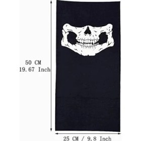 Resim Motorcu Boyunluk Baf Buff Bandana - 25X48 cm Model 7 