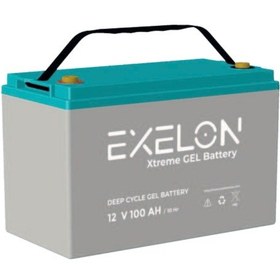 Resim Exelon 12 Volt 100 Amper Jel Akü 