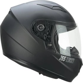 Resim Cgm 265A Lucky Mono Çocuk Kapalı Motosiklet Kaskı Siyah / Yl 
