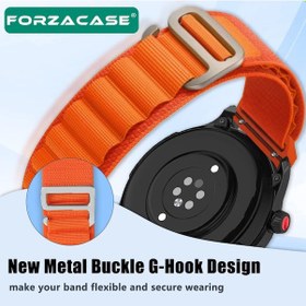 Resim Forzacase Havit M9046 İle Uyumlu Kancalı Kumaş Kordon Kayış - Fc156 Turuncu 