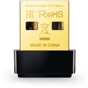 Resim TP-LINK ARCHER T2U 600MBPS NANO USB ADAPTÖR 