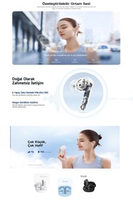 Resim Qcy Melobuds N50 ANC HT12 6 MikrofonluBluetooth Kulaklık 