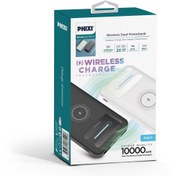 Resim Phixi Basic Pw11 10.000mah Wireless Şarj Çift Çıkışlı Led Göstergeli Powerbank 