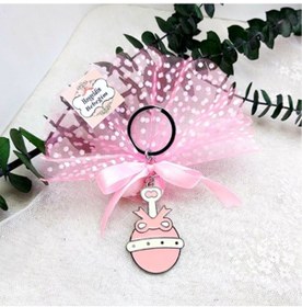 Resim Cıngırak Anahtarlık Yeni Doğan Hediyelik(30 Adet) 