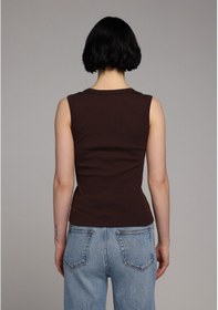 Resim Colin's Colins Slim Fit Kadın Kahverengi Atlet Cl1080980 Q1.v2 Brw 