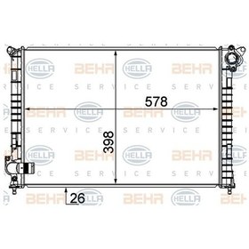 Resim Motor Su Radyatoru Mını R50 R53 01 06 R52 04 08 Mahle Cr983000s 