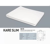 Resim Nkp Kare Slim Duroplast Yavaş Kapanan Klozet Kapağı - Nkp0410 