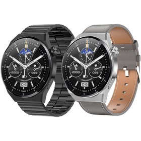 Resim LOOKUP NEW Watch Gümüş G3 Max 46 Mm Nfc Bluetooth Gps Akıllı Saat Iphone Ve Android Tüm Telefonlara Uyumlu 