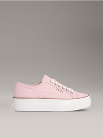 Resim Calvin Klein Ck Yw0yw01838 Vulc Flatform Ctn Logo Tag Kadın Sneakers 