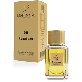 Resim Lorinna Paris 08 Aventues Erkek Parfüm EDP 50 ML 