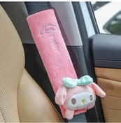 Resim Sanrio Benim Melodi Araba Emniyet Kemeri Koruyucu Karikatür Anime Anime Moroll My Melody 22x17cm 22x17cm 