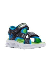 Resim Skechers Sola Gkow Sandal Aquatastic Çocuk Sandalet-9808 Gri - Turuncu 