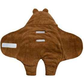 Resim Owli Dış Kundak 0-6 Ay Almond Kahverengi 