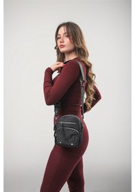 Resim Ççs 18129 Kadın Çapraz Askılı Çanta Siyah 
