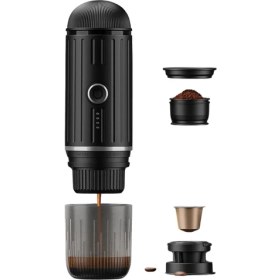 Resim Şarjlı Taşınabilir Espresso Makinesi 